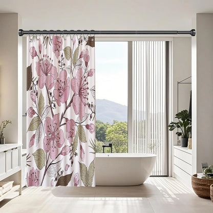 Non-Slip Tension Shower Curtain Rod, 34"-82"