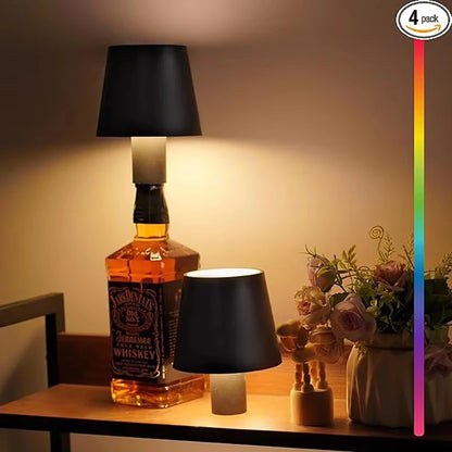 Touch LED Bottle Lamp, USB Rechargeable Mood Bottle Lamp
