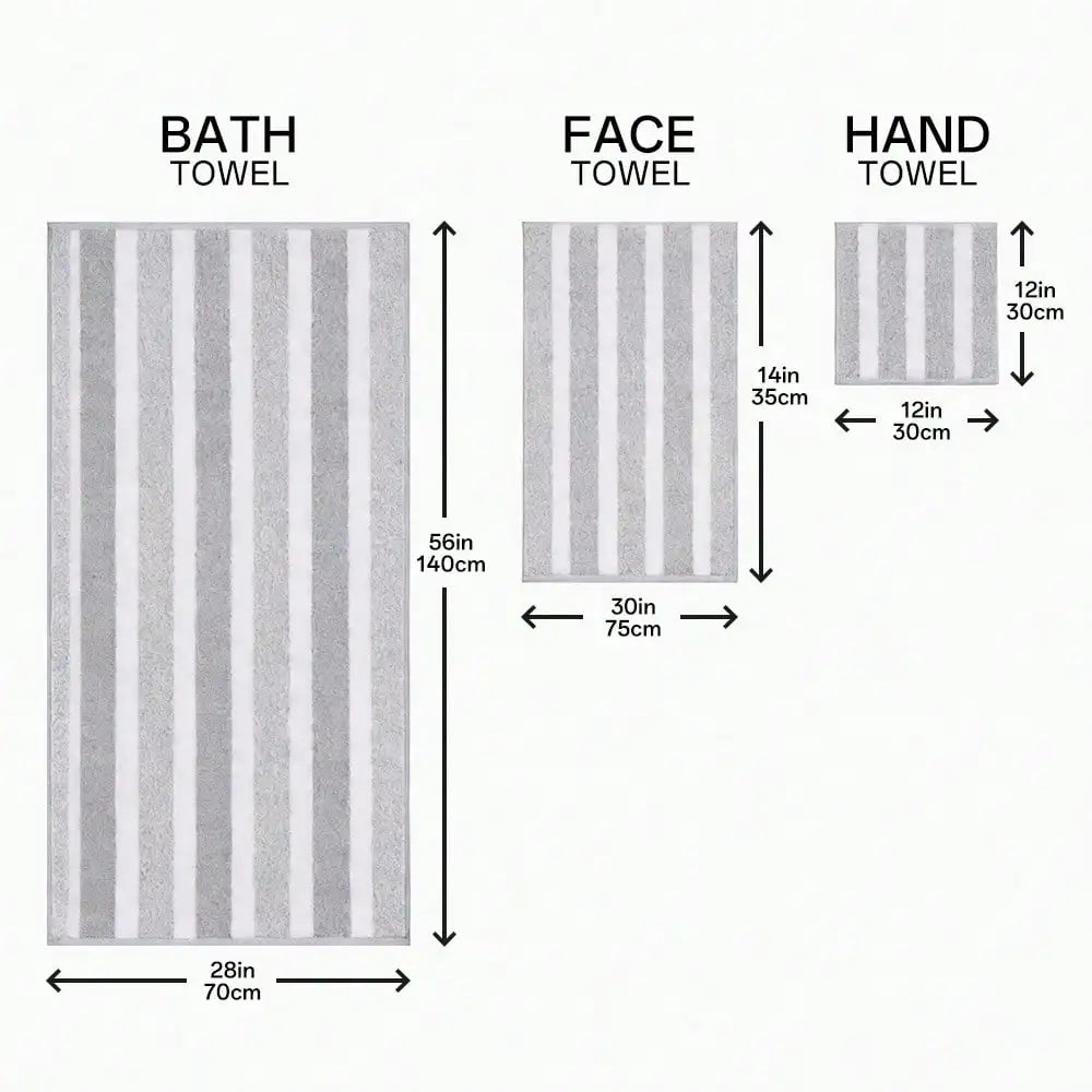 20pcs Soft & Absorbent Towel Set, Lightweight & Skin-Friendly, 280gsm