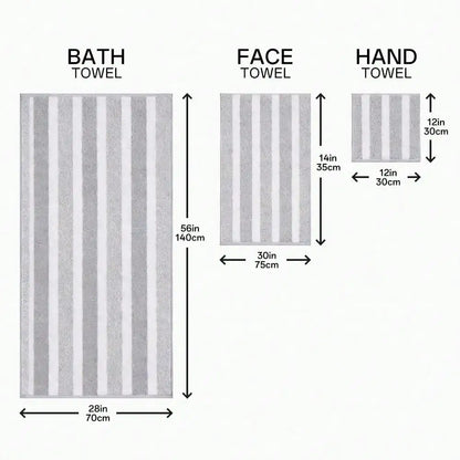 20pcs Soft & Absorbent Towel Set, Lightweight & Skin-Friendly, 280gsm