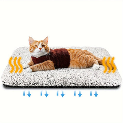 Self-Heating Pet Pad, Warm Cushion, Washable
