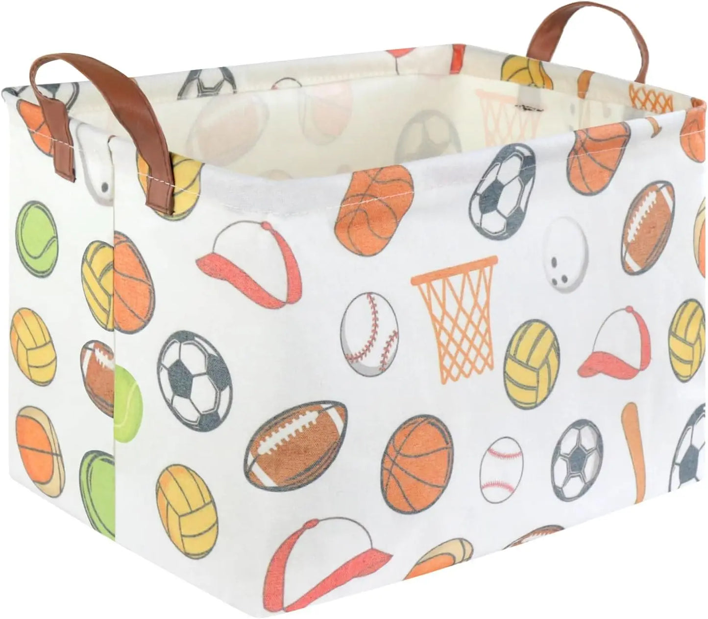 Ocean Animals Waterproof Kids foldable Laundry Basket, Multi-Colors