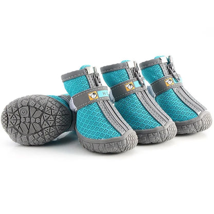 Dog Booties, Non-Slip Soles, Thick Plush Paw Protection
