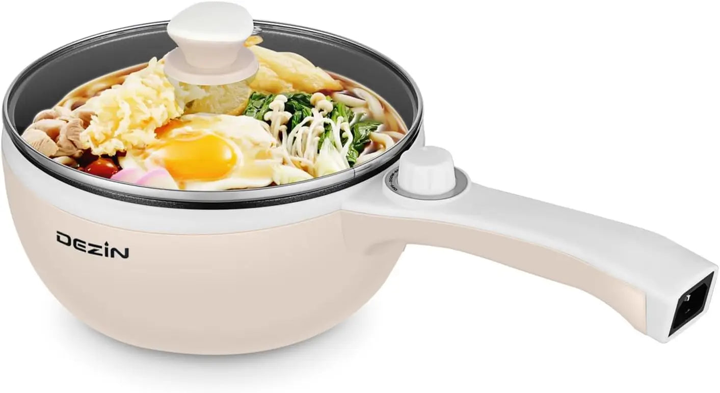 Portable, Multi-food Non-Stick Electric Hot Pot, 1.5L