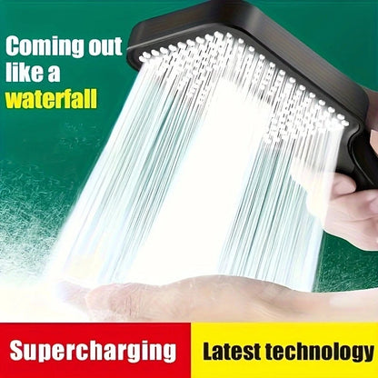 Large High-Quality Water Saving Shower Head, Adjustable 3 Modes