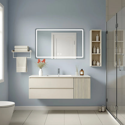 Fogless 36"x24"LED Bathroom Vanity Mirrors w/Backlit Lights