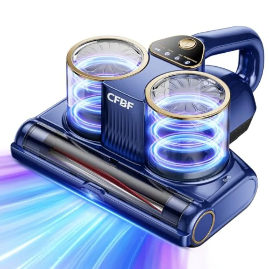 Mattress Vacuum Cleaner w/16Kpa Suction 253.7nm UV-C Light