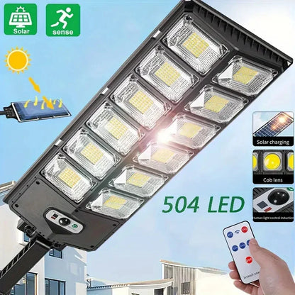 LED Ultra-Bright Solar Light, Remote Control,