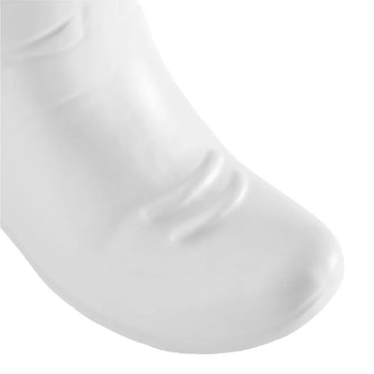 White Ceramic Cowboy Boot Planter Pot, Flower Vase for Succulents