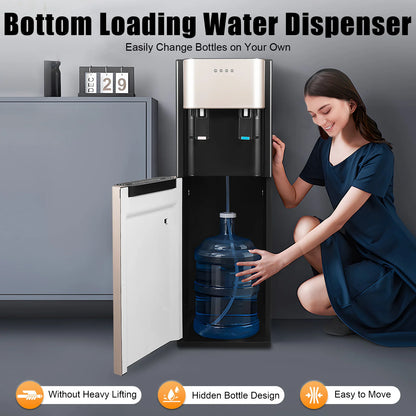 Bottom Loading Water Dispenser w/Heating and Cooling Functions