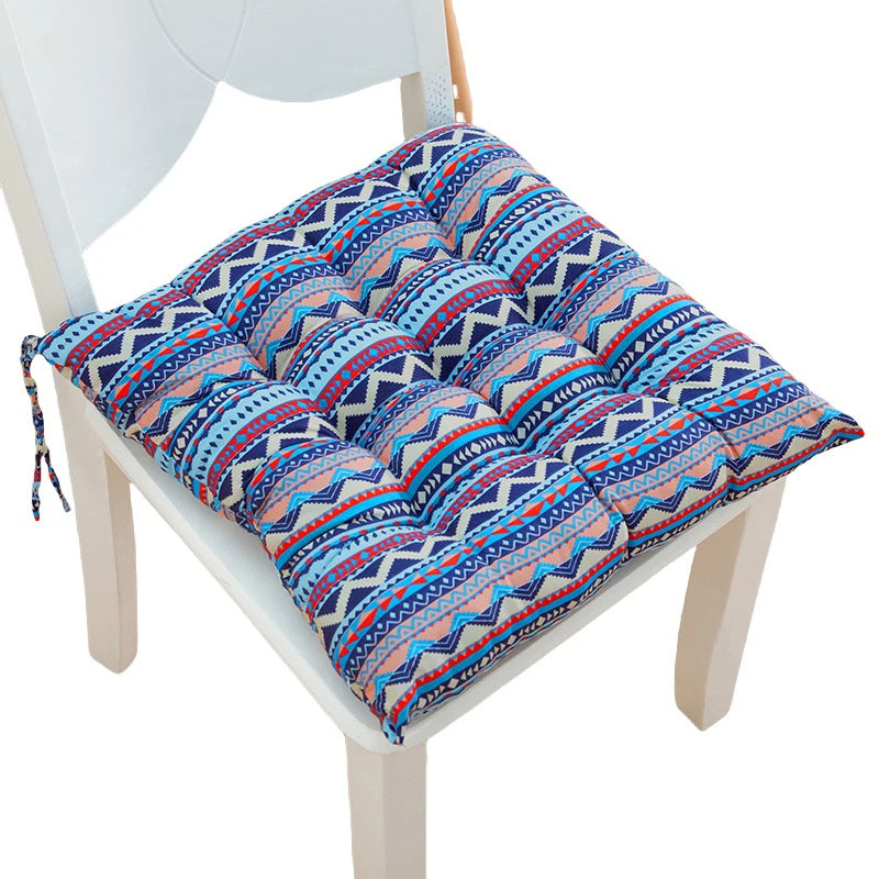 1pc Cotton Upholstered Soft Padded Cushion