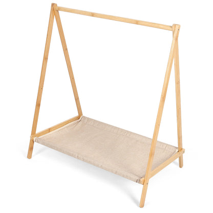 Portable, Foldable Wooden Garment Drying Rack