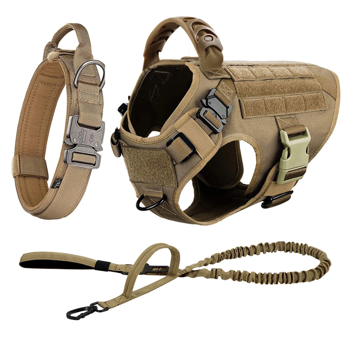 Various Size Dog Harness and Leash Set, Training Walking Vest