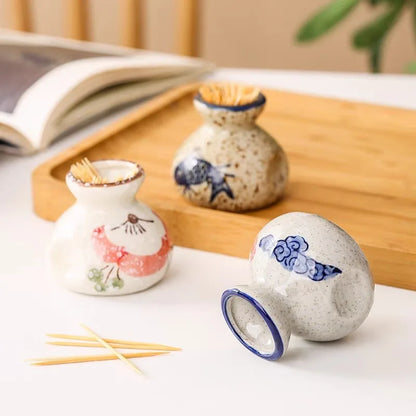 1pc Chinese Style Ceramic Small Vases