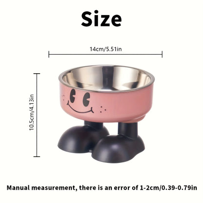 Elevated Dog and Cat Bowl Stainless Steel
