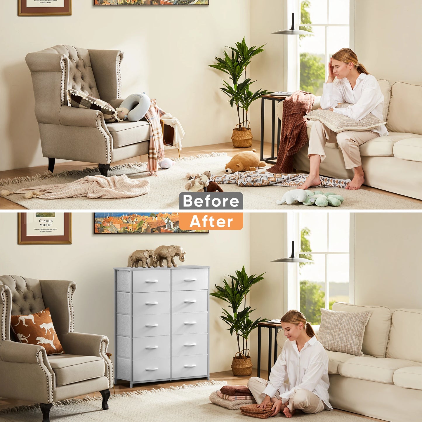 Wardrobes For Bedroom, Fabric Drawers Chest Wardrobe Closet