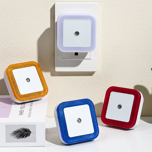 Dimmable Led Night Light with Auto Dusk to Dawn Sensor,