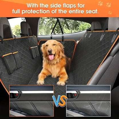 Dog Hammock, Car Seat Cover for Pets, 100% Waterproof, Scratch Proof