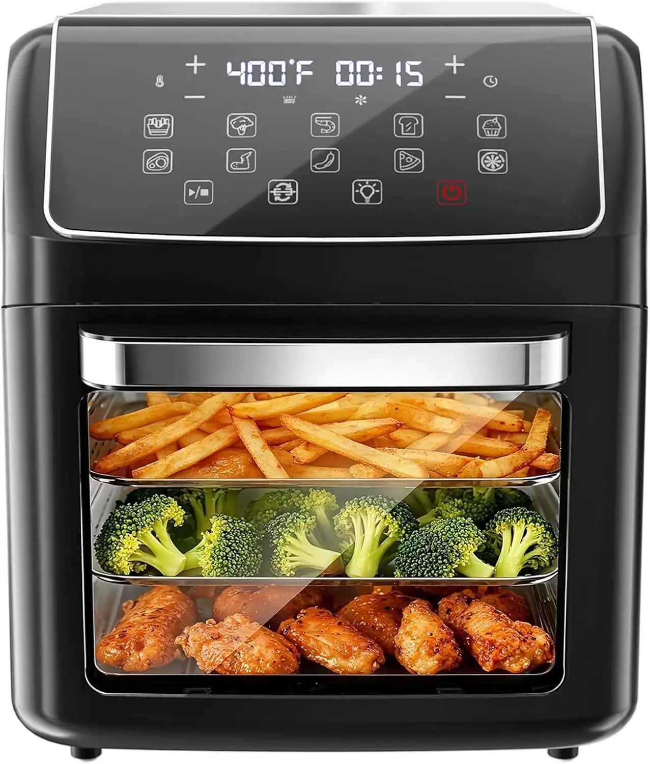12.6Qt Air Fryer, Family Size Countertop Oven,