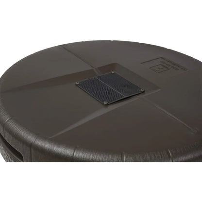 50 Gallon Outdoor Rain Barrel Water Storage, Brass Spigot