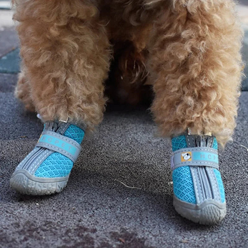Dog Booties, Non-Slip Soles, Thick Plush Paw Protection