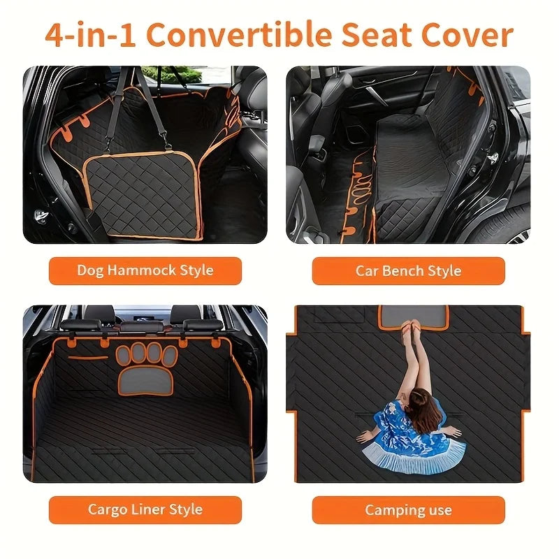 Anti-slip Pet Seat Cover, Hammock, Heavy Duty Scratch Resistant