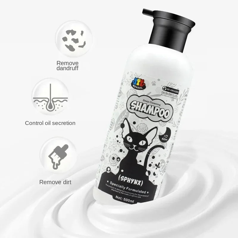 500ml Sphinx Cat Pet Shampoo, Gel, Body Wash