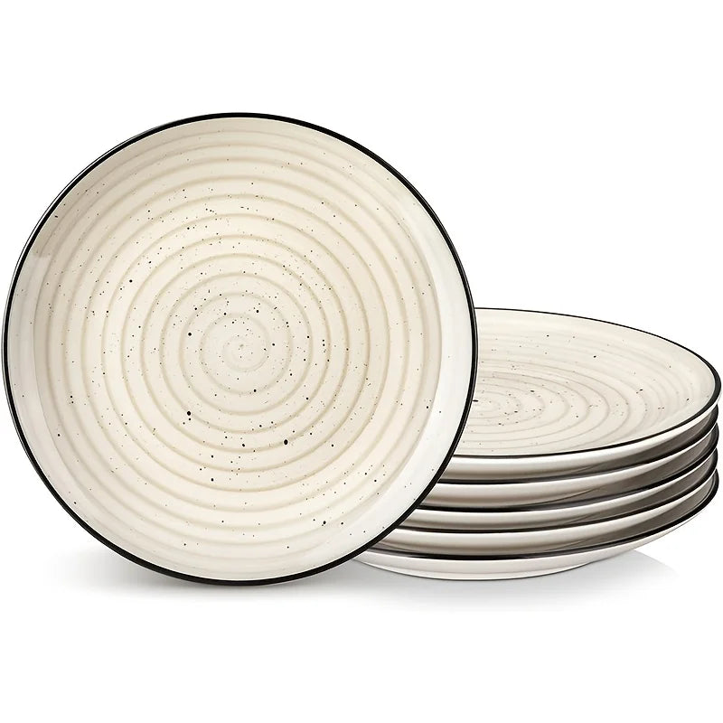 Ceramic Dinnerware, Stoneware Set for 6