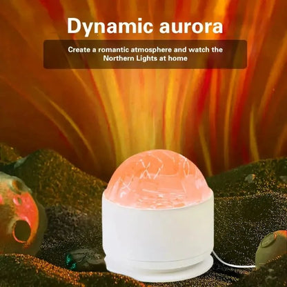 Starry Sky Night Light Projector with Rotating Stars, Soft Glow