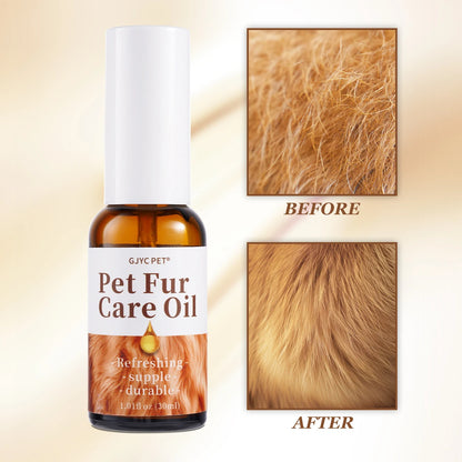 Gentle Pet Fur Care Oil Plant, Leave-In Conditioner Detangles
