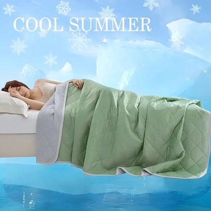 1pc Large Dual-Sided Soft & Lightweight Summer Cooling Blanket