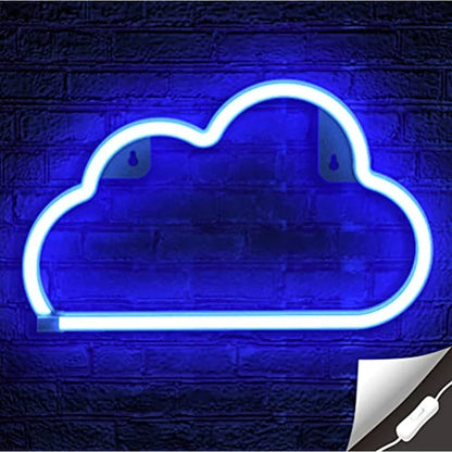 USB Powered Saturn LED Neon Light with On/Off Switch