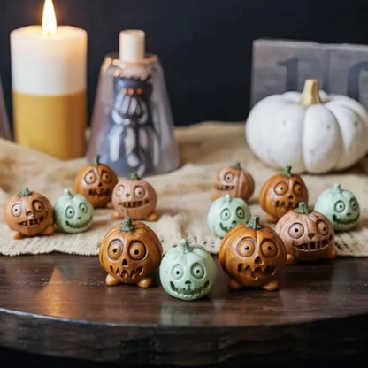 12pc Halloween/Thanksgiving Small Pumpkins Plant Decorations