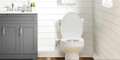Ultra-Slim Bidet Attachment for Toilet - Dual Nozzle (Frontal & Self Cleaning)