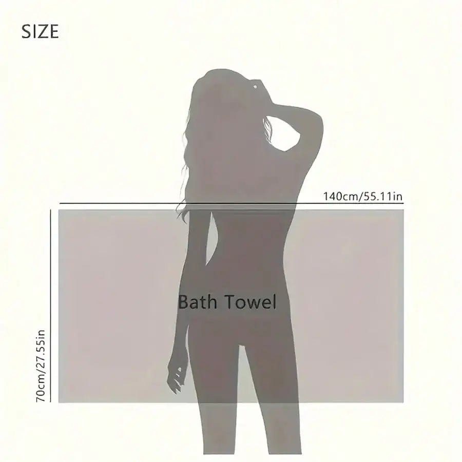 4pk Waffle Ultra Soft Microfiber Bath Towels - Super Absorbent