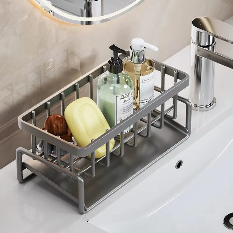 Carbon Steel Kitchen Sink Drainage, Storage Rack