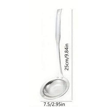 3pc Deep Fine Mesh Strainer, Skimmer, Stainless Steel