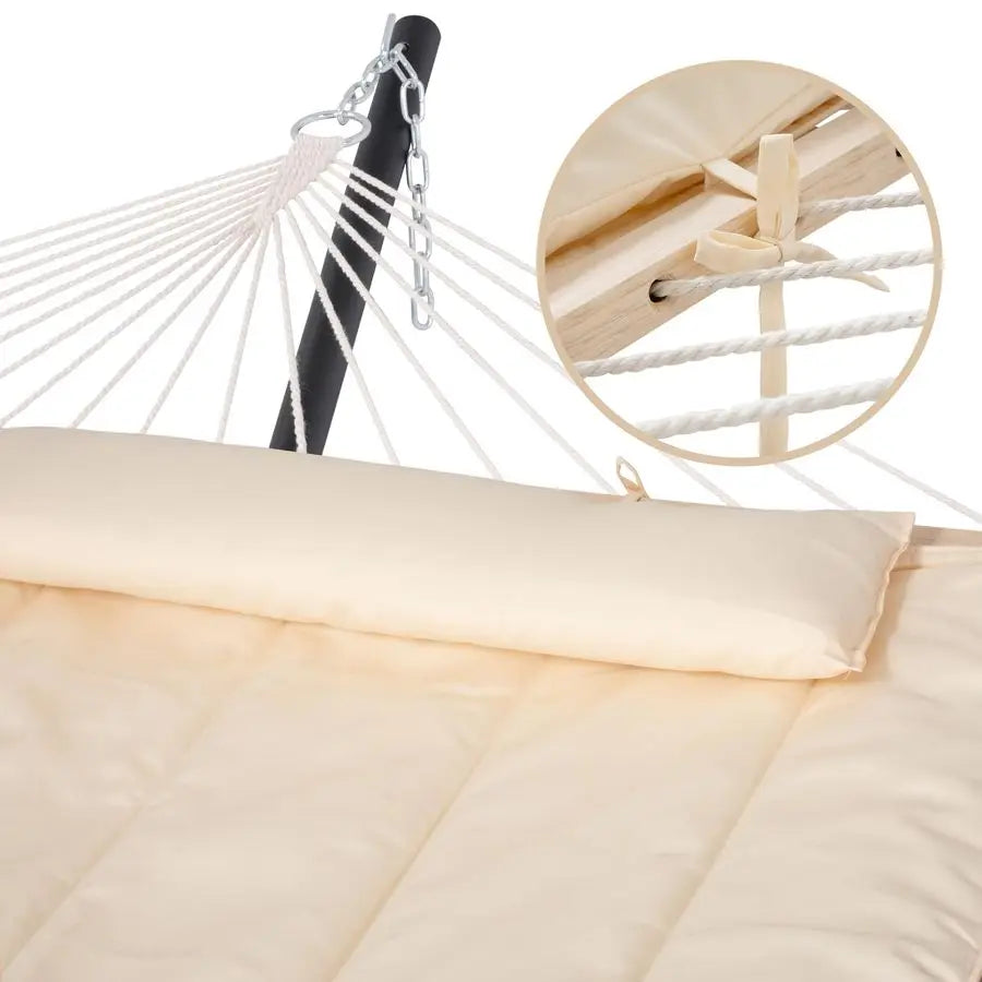 475 lbs. Capacity, Two Person Backyard Hammock with Pad
