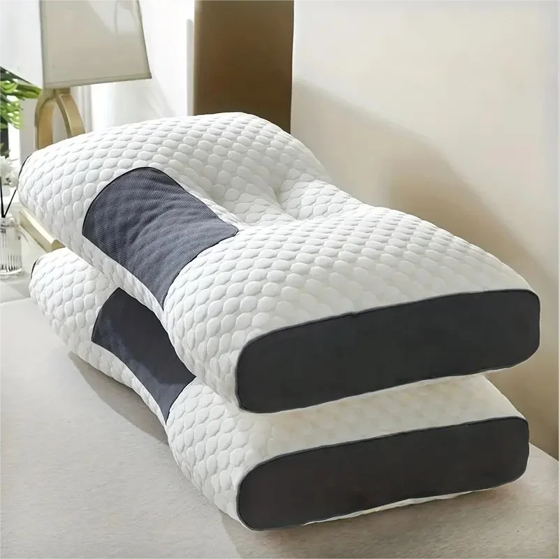(2) High Quality Neck Massage Pillows, Ergonomic Orthopedic Support