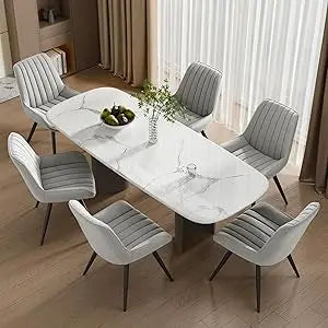 Mid Century Modern Dining Chairs Set of 6