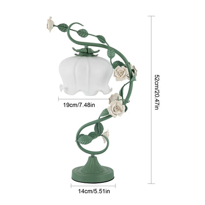Modern Flower, Rose Petal Table Lamp