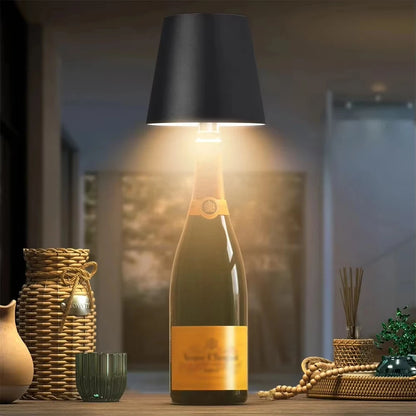 Touch LED Bottle Lamp, USB Rechargeable Mood Bottle Lamp