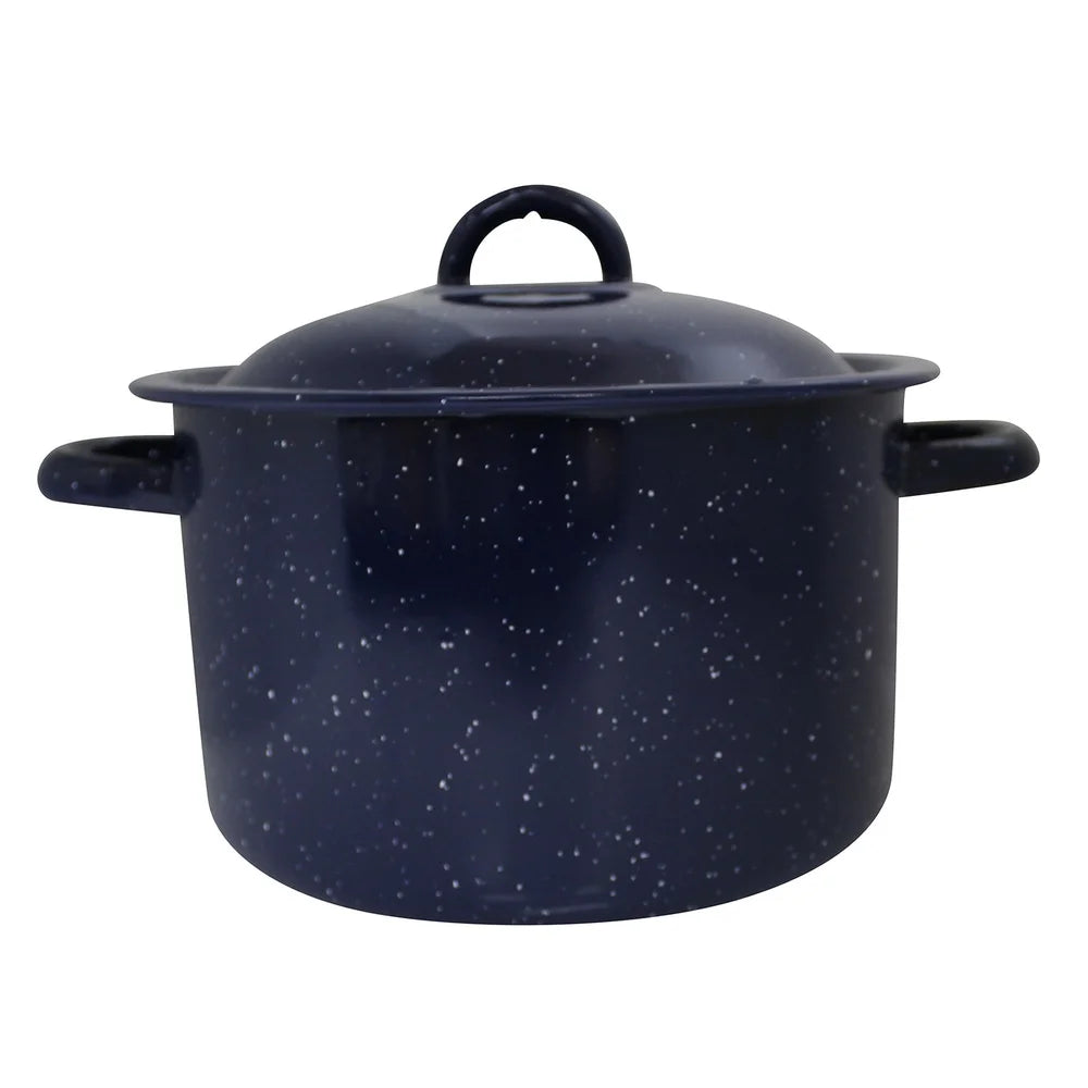 Stylish 6qt Heavy Duty Enamel Stock Pot