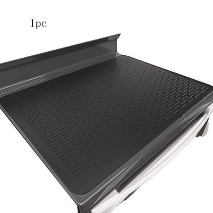 XL Multi-Use Mat Silicone Cooktop Protector, 71x51cm, Black