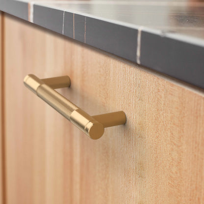 10pc Heavy Duty Cabinet Handles, Matte Gold