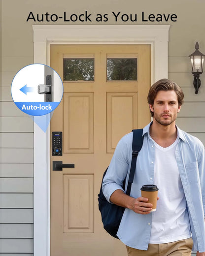 Fingerprint Smart Lock, APP Control, Keyless Entry, Auto-Lock