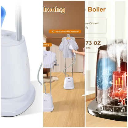 1500W Professional Full-Size Garment Steamer