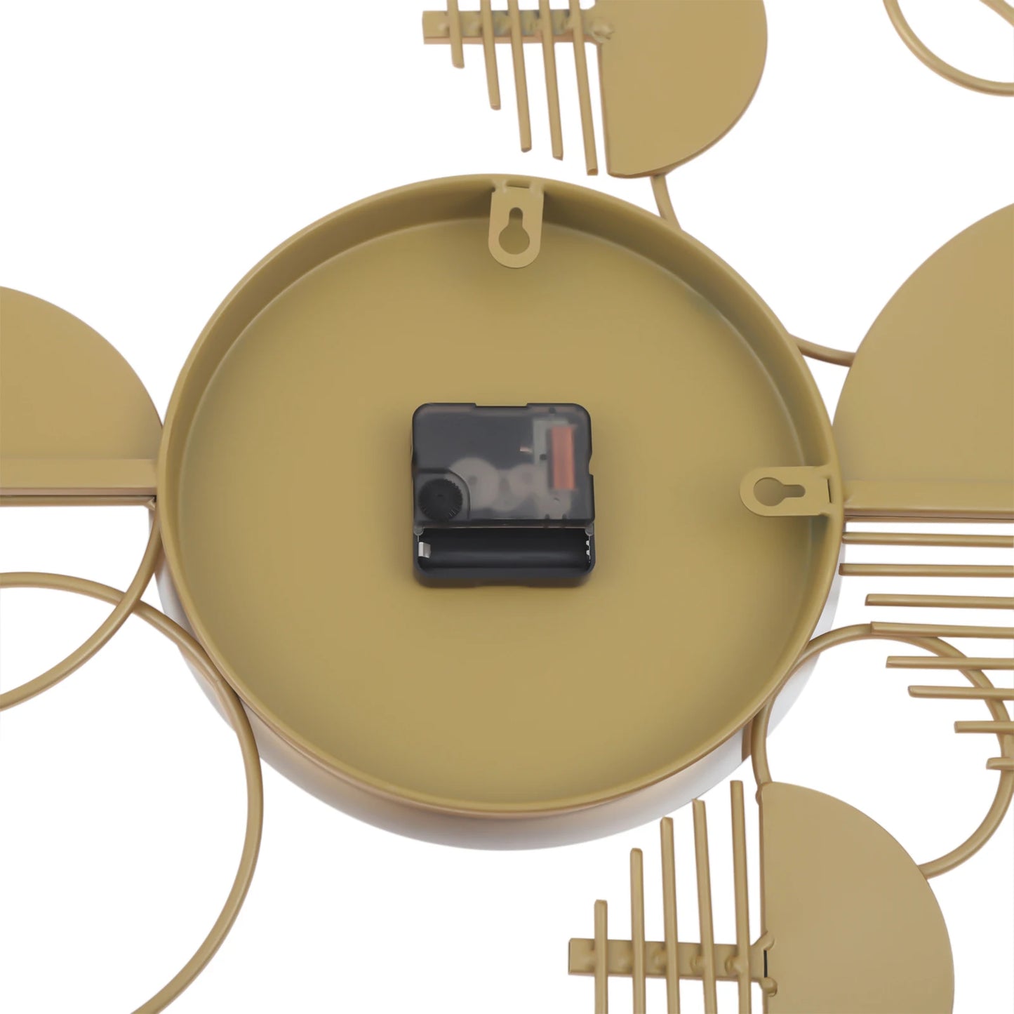 Creative Modern Metal Wall Clock, Silent Operation