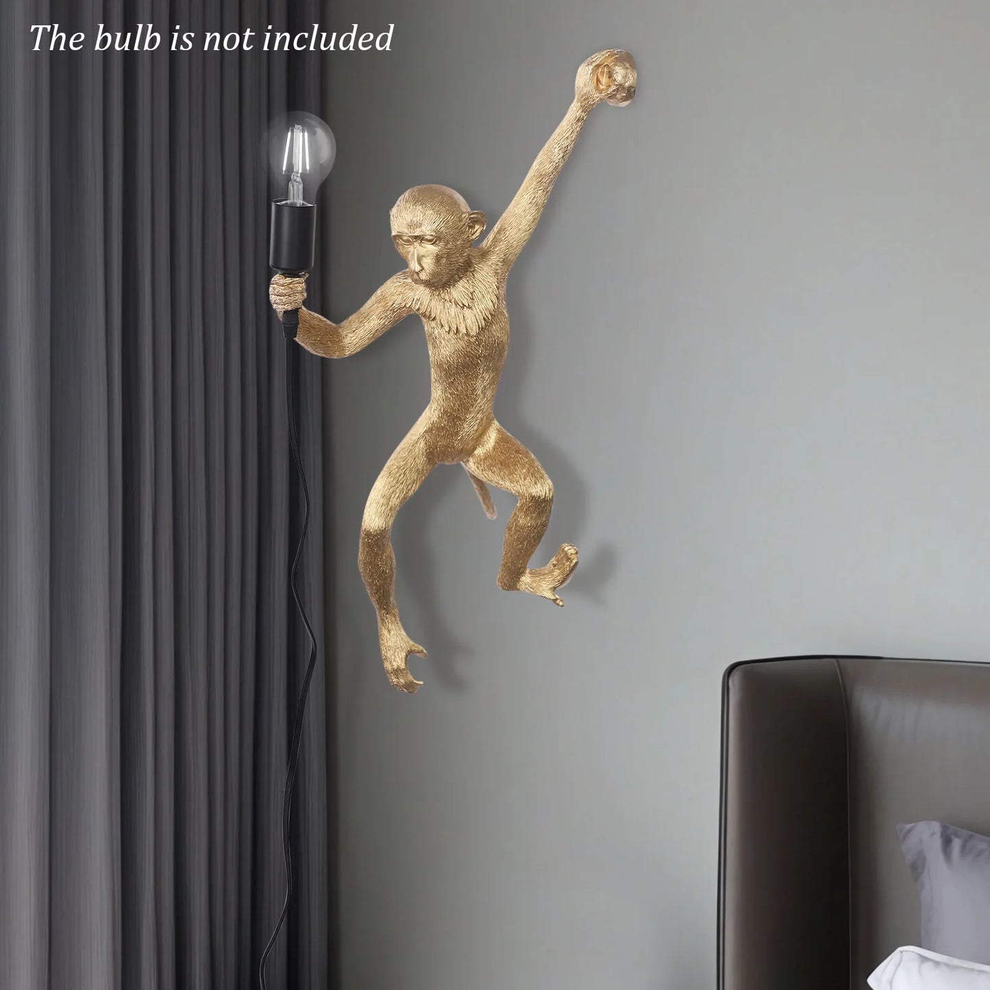60w 110v Monkey Shape Wall Lamp