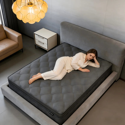 12" Premium Hybrid Mattress in a Box, King-Queen-Full